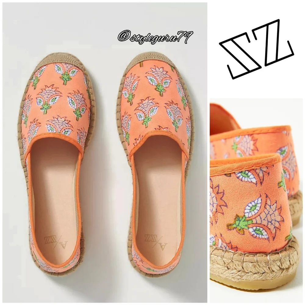 NIB, SZ Blockprints, Penny Espadrilles